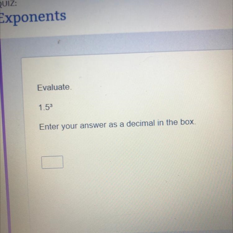 Evaluate 1.50 Enter your answer as a decimal in the box-example-1