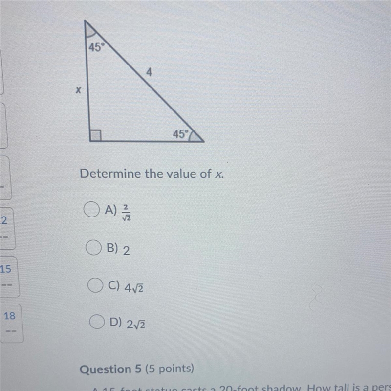 Determine the value of x-example-1