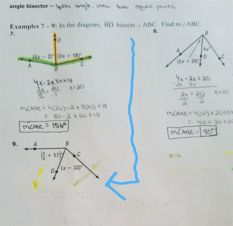 Please help me!!! I am doing this problem in the unit "Classifying Angles and-example-1