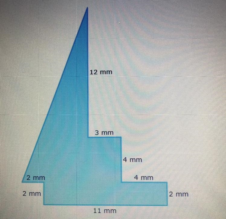 Someone please find the area of this figure.-example-1