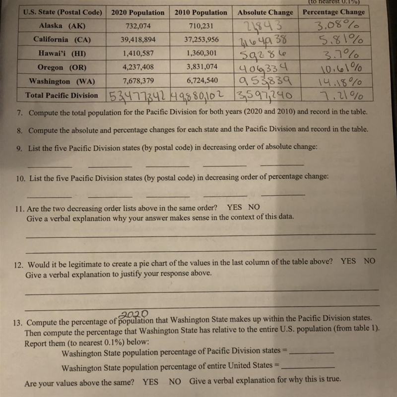 Can someone help me for 9, 10, 11, 12, and 13 please-example-1