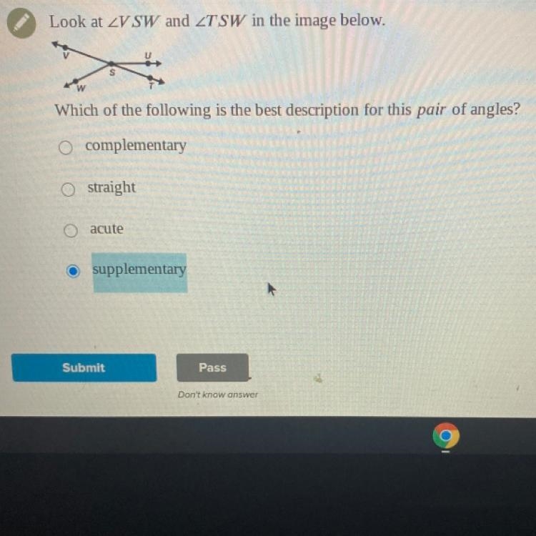 I need help with finding the pair of angles-example-1