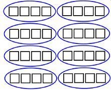 Which division problem does the diagram below best illustrate? A diagram with 8 ovals-example-1