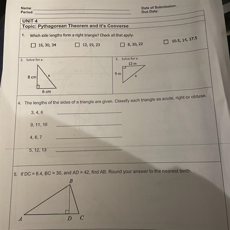 I need answers 1 through 5 please-example-1