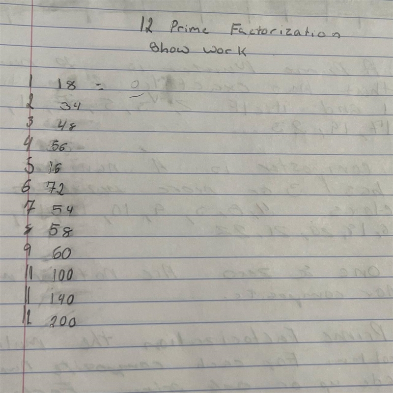 12 prime factorization for all show work (35 points)-example-1