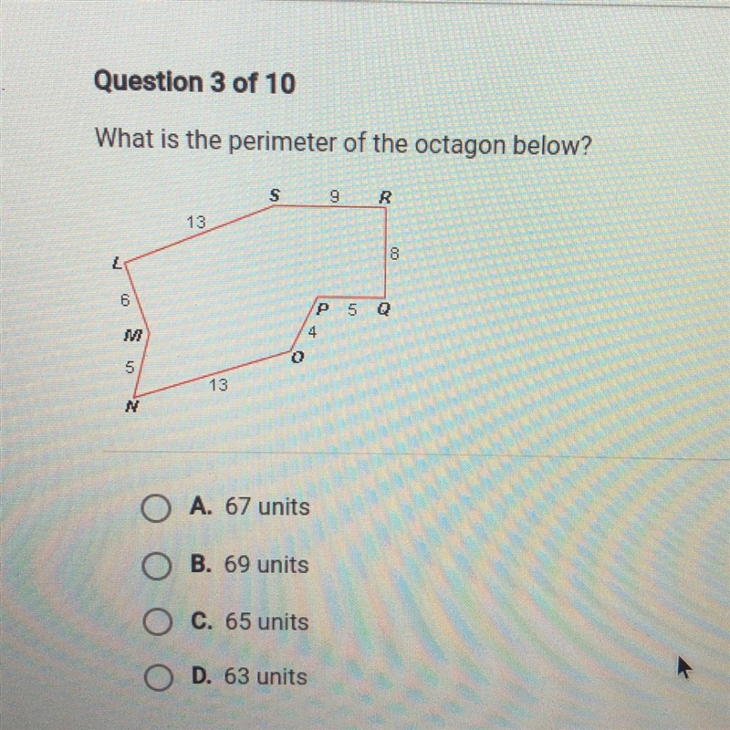 What is the perimeter of the octagon below?-example-1