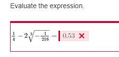 Evaluate the expression-example-1