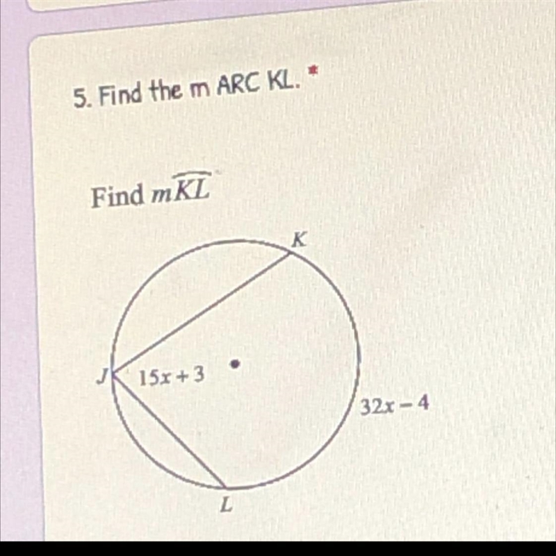 Find arc mKL(only real answers)-example-1