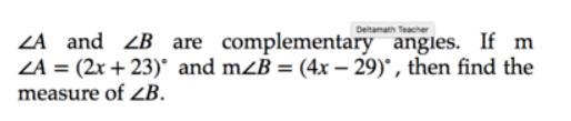 The question is in the picture down below! 25 degrees 35 degrees 45 degrees 55 degrees-example-1