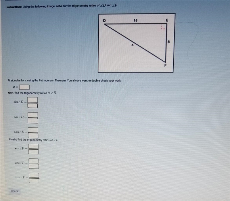 I NEED MAJOR HELP WITH THIS QUESTION Instriction; using the following image, solve-example-1