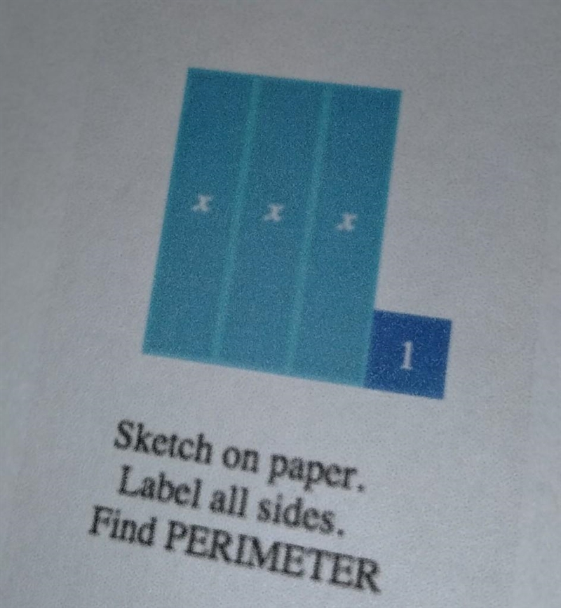 NO LINKS!! What's the Perimeter? a. 2x+8 b. 2x+9 c. 3x+8 d. 3x+9​-example-1