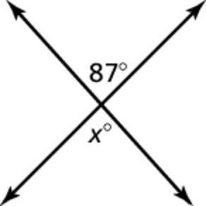 Tell whether the angles are adjacent or vertical. Then find the value of x due today-example-1