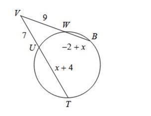 In the figure, find the measure of TU⎯⎯⎯⎯⎯⎯⎯⎯-example-1