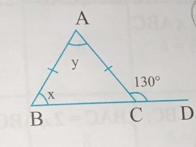 Need help find the value of x and y​-example-1