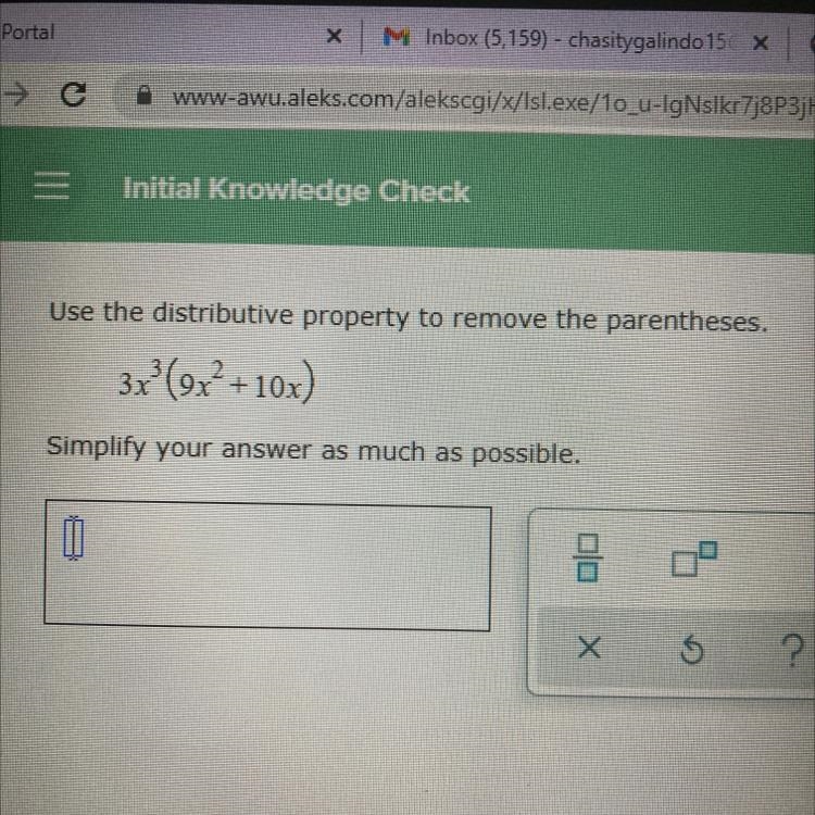 Use the distributive property to remove the parentheses. I’m so bad at math so I need-example-1