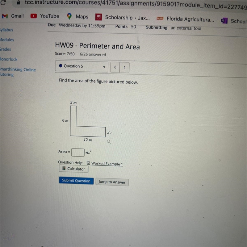 Perimeter and area please help-example-1