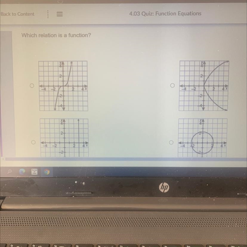 Which relation is a function?-example-1