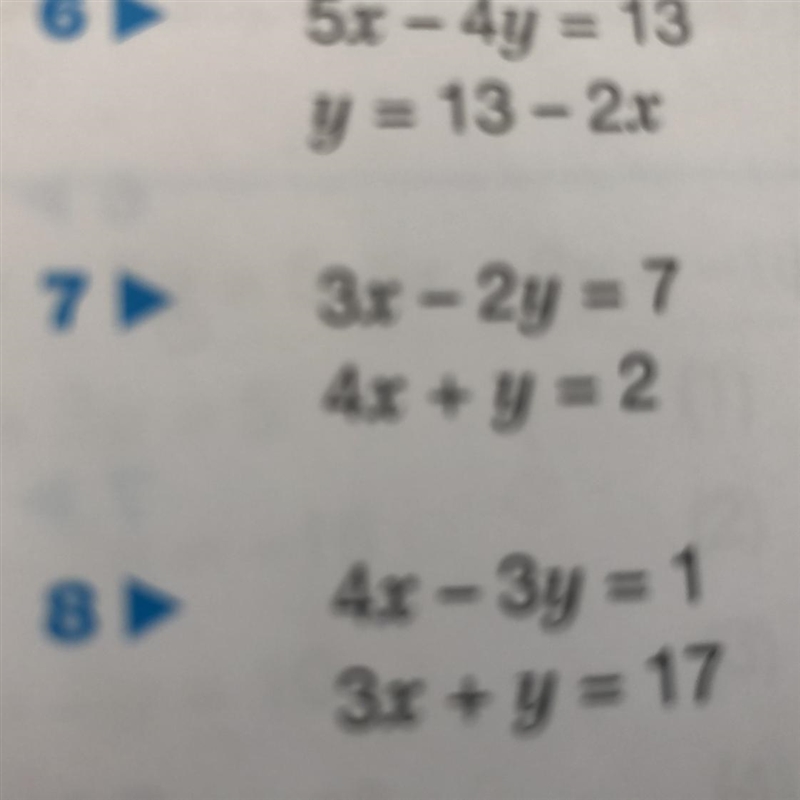 Question 7 using substitution if you don’t mind. Help please.-example-1