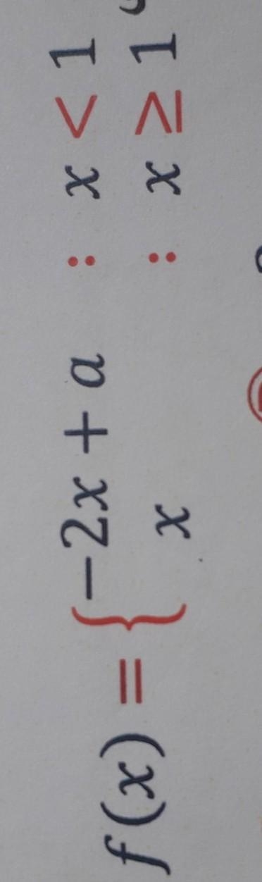 Find a so the function be continuous Function-example-1