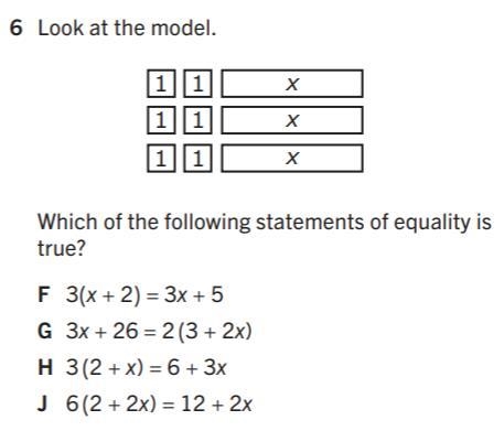 (help?) Look at the model. Which of the following statements of equality is true? [png-example-1