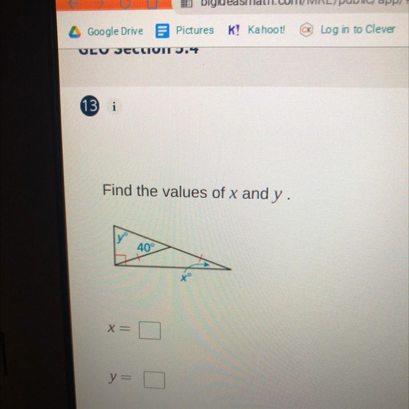 What is the value of X and Y?-example-1