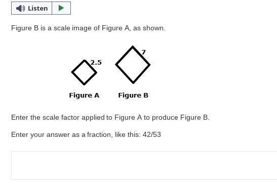 Figure B is a scale image of Figure A, as shown.-example-1