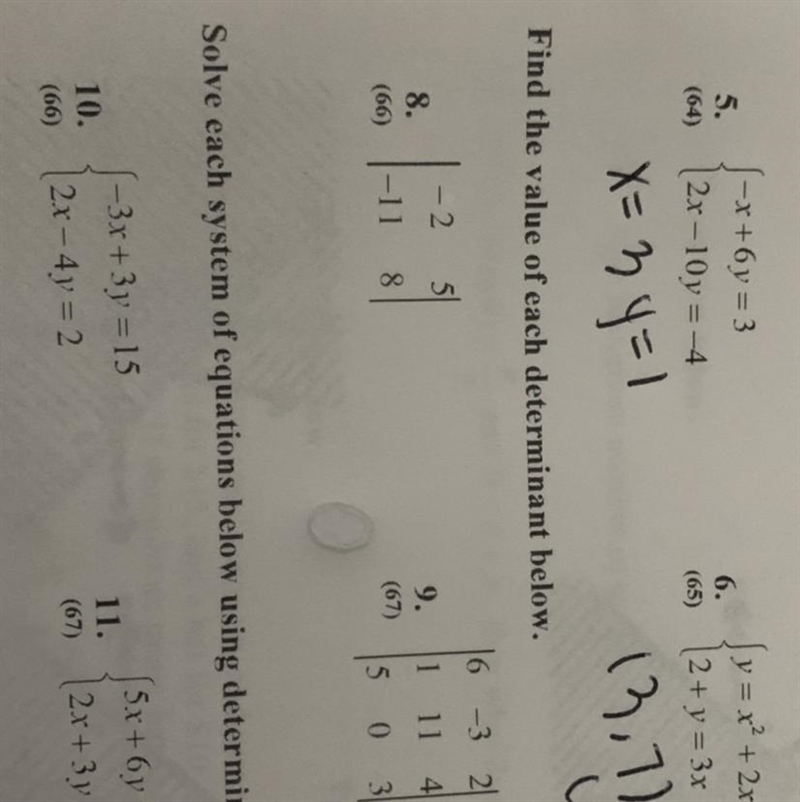 Need help with numbers 8 and 9-example-1