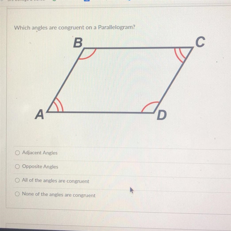 Please help! which angles are congruent?-example-1