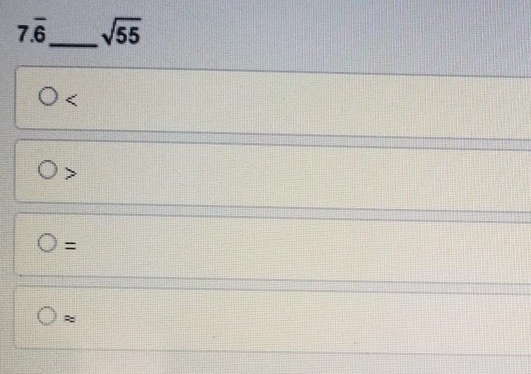 Help plsss asap Pie Llibice worth 5 points) Which mathematical symbol would best fill-example-1