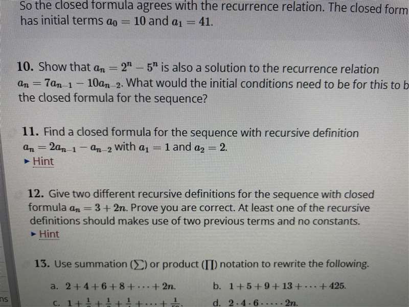 Number 11. Having difficulty defining and explaining the answer.-example-1