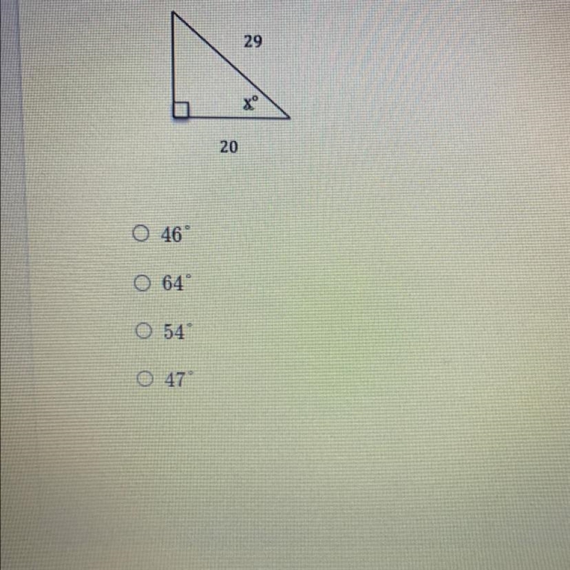 What is the measure of the missing angle to the nearest degree?-example-1