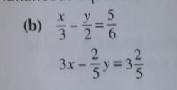 Can anyone solve this linear equation with elimination method? Please its important-example-1