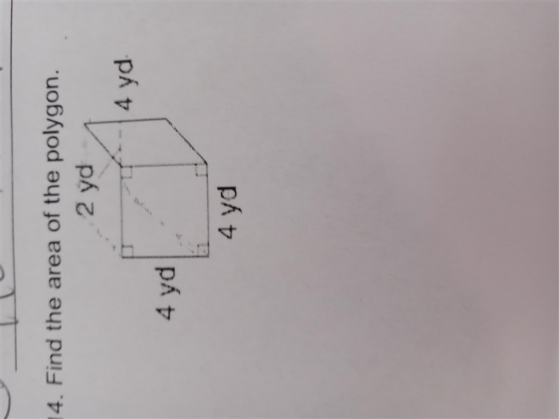 Find the area of the polygon-example-1