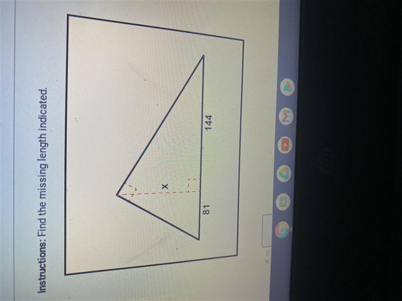 Find the missing length indicated-example-1