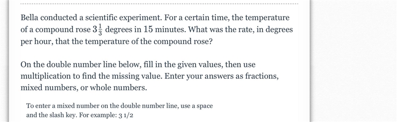 Bella conducted a scientific experiment. For a certain time, the temperature of a-example-1