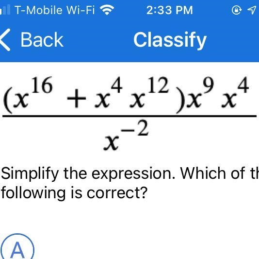 Simplify the expression. Please add an explanation if you understand how to do this-example-1