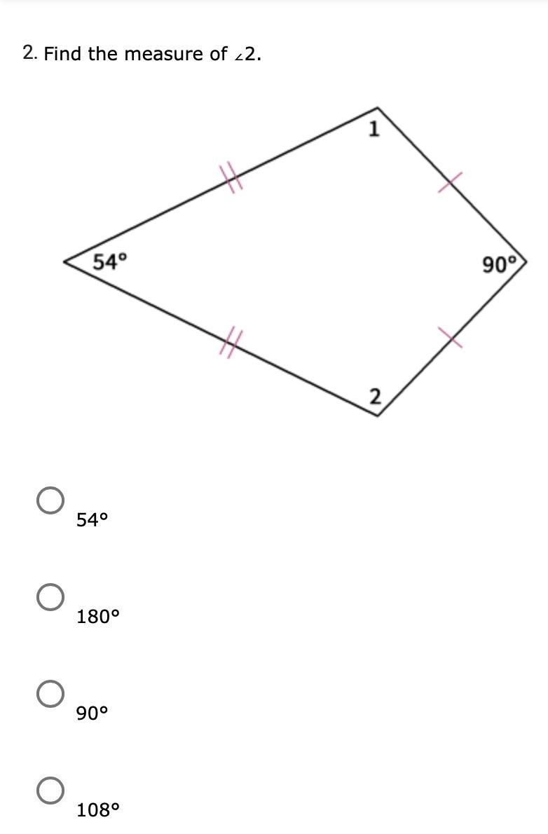 Find the measure of ∠2.-example-1