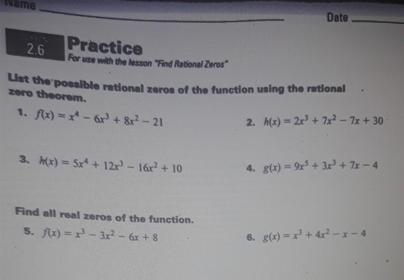 I need help with 5 and 6​-example-1