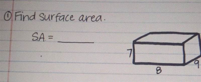 What's the surface area for this?​-example-1