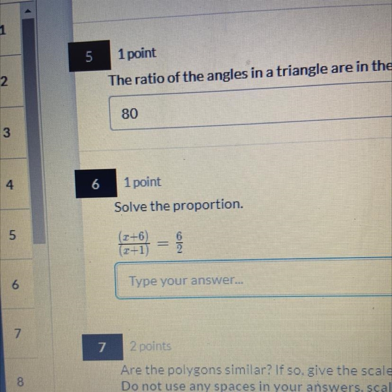 (x+6)/(x+1)=6/2 Solving proportions-example-1