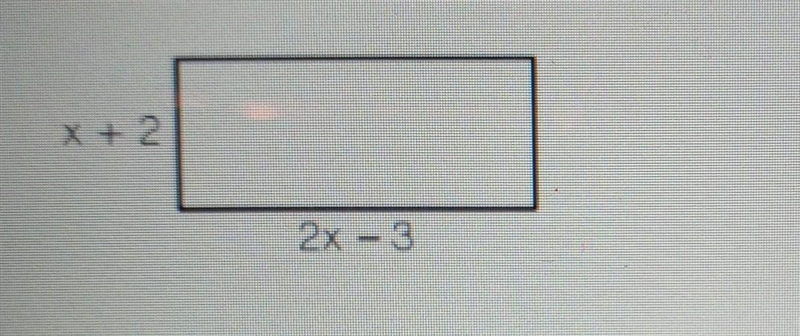 Write an expression to represent the perimeter of the figure below. Simplify. pls-example-1