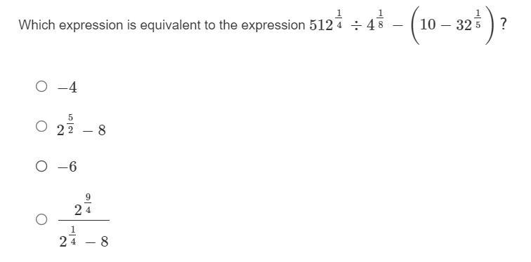 Which expression is equivalent to the expression-example-1