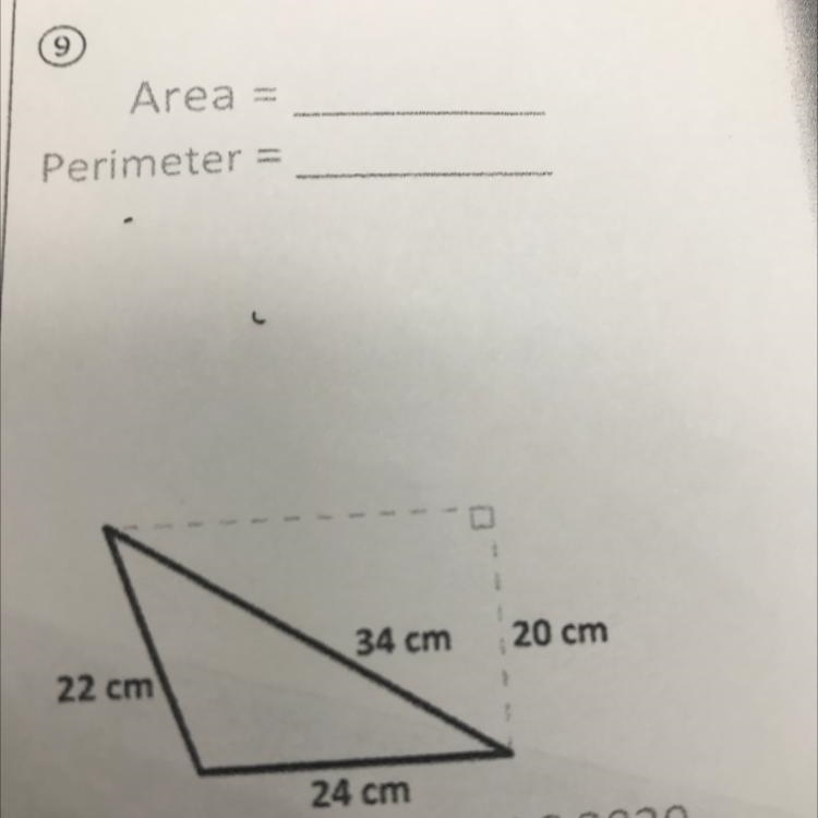 Area and perimeter please?-example-1