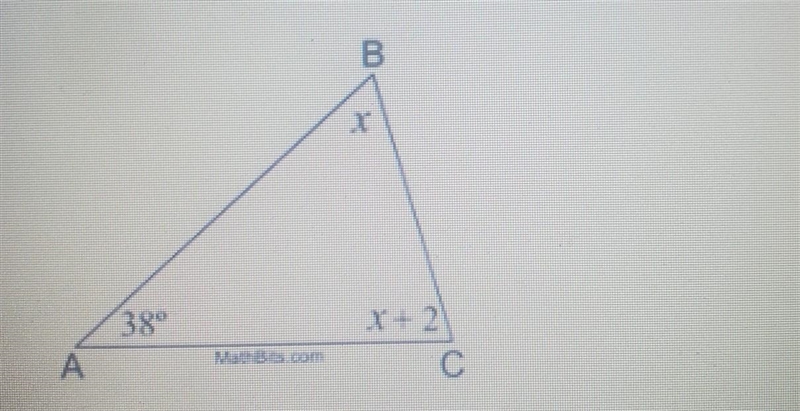 #6) Find the value of x. Be sure to show your work. ​-example-1