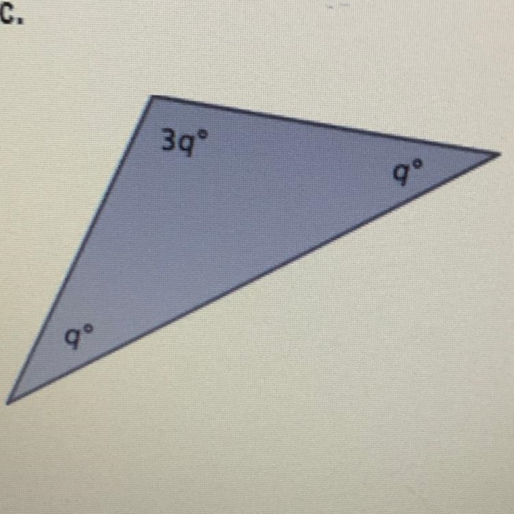 ILL GIVE BRAINILEST: Write an equation for the triangle and solve the equation to-example-1