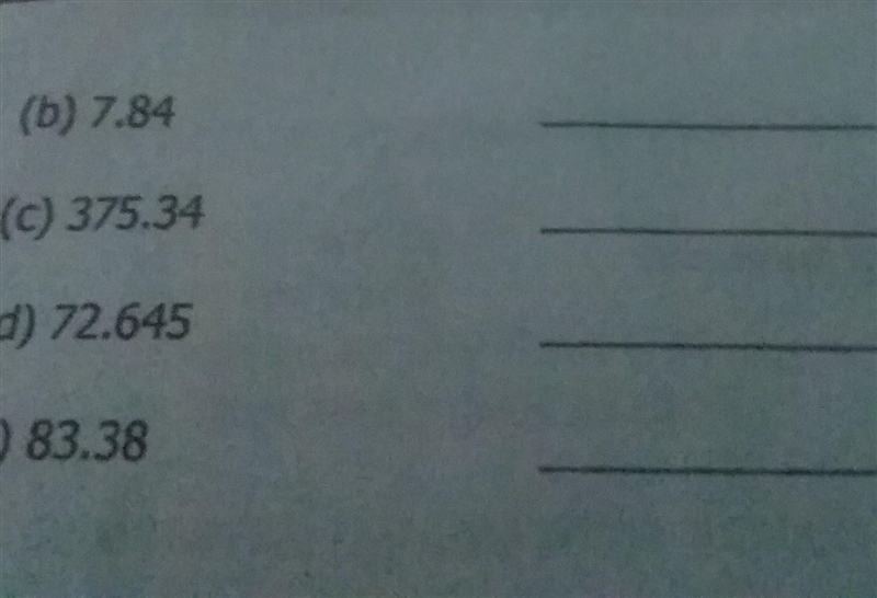 Can you round these off to the nearest correct one place decimal ​-example-1