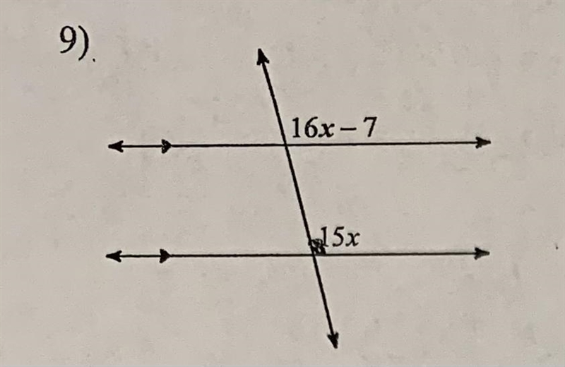 Find the measure of the angle marked and indicated in bold.-example-1