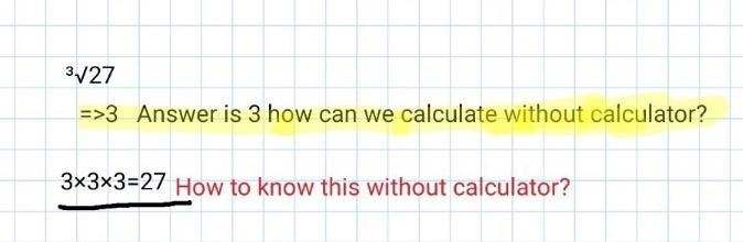 How can we know that number or the answer without calculator ?​-example-1