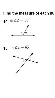 Find the measure of each angles: ​-example-1