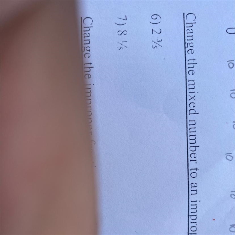 Change the mixed number to an improper fraction 2 3/5 8 1/5-example-1